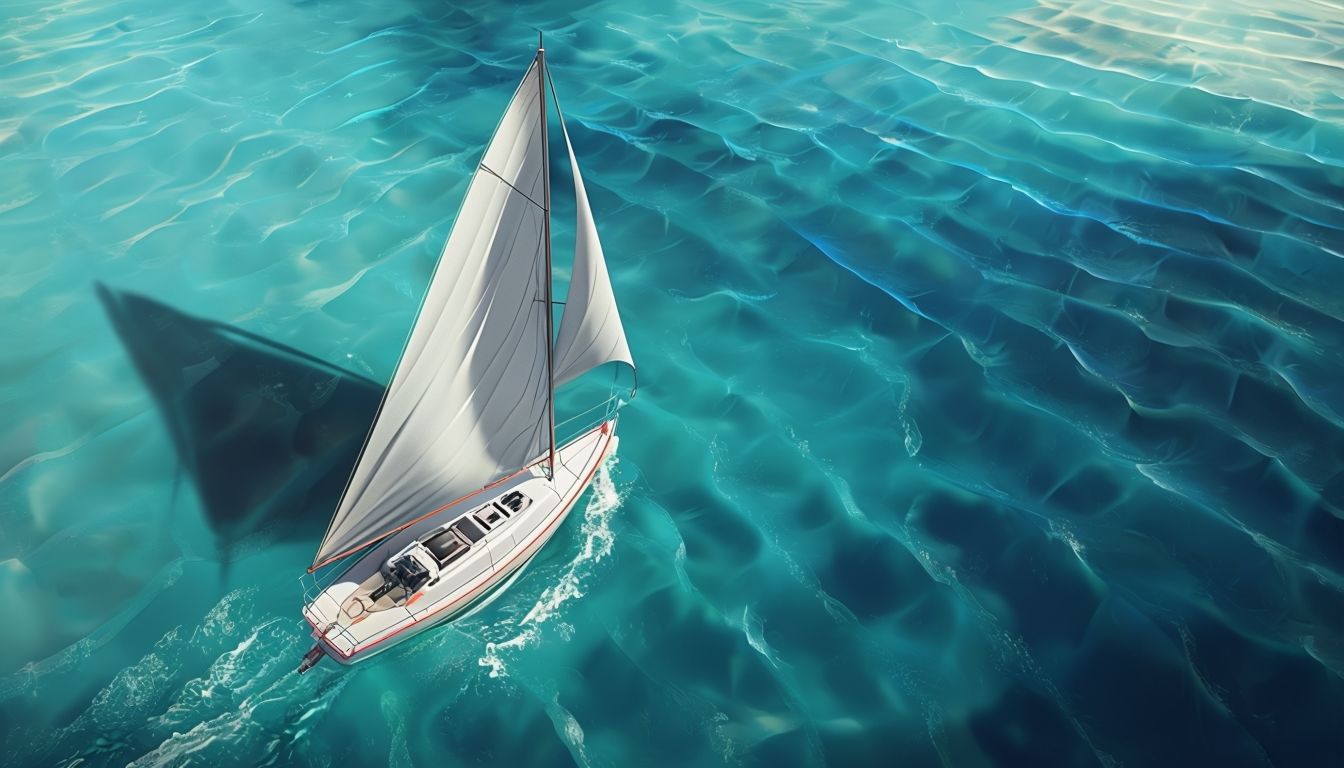 A picture of a sailing boat.